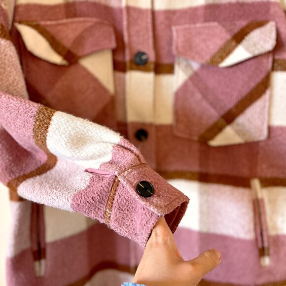 Vero Moda Long Pink coat - Picture 4 of 8